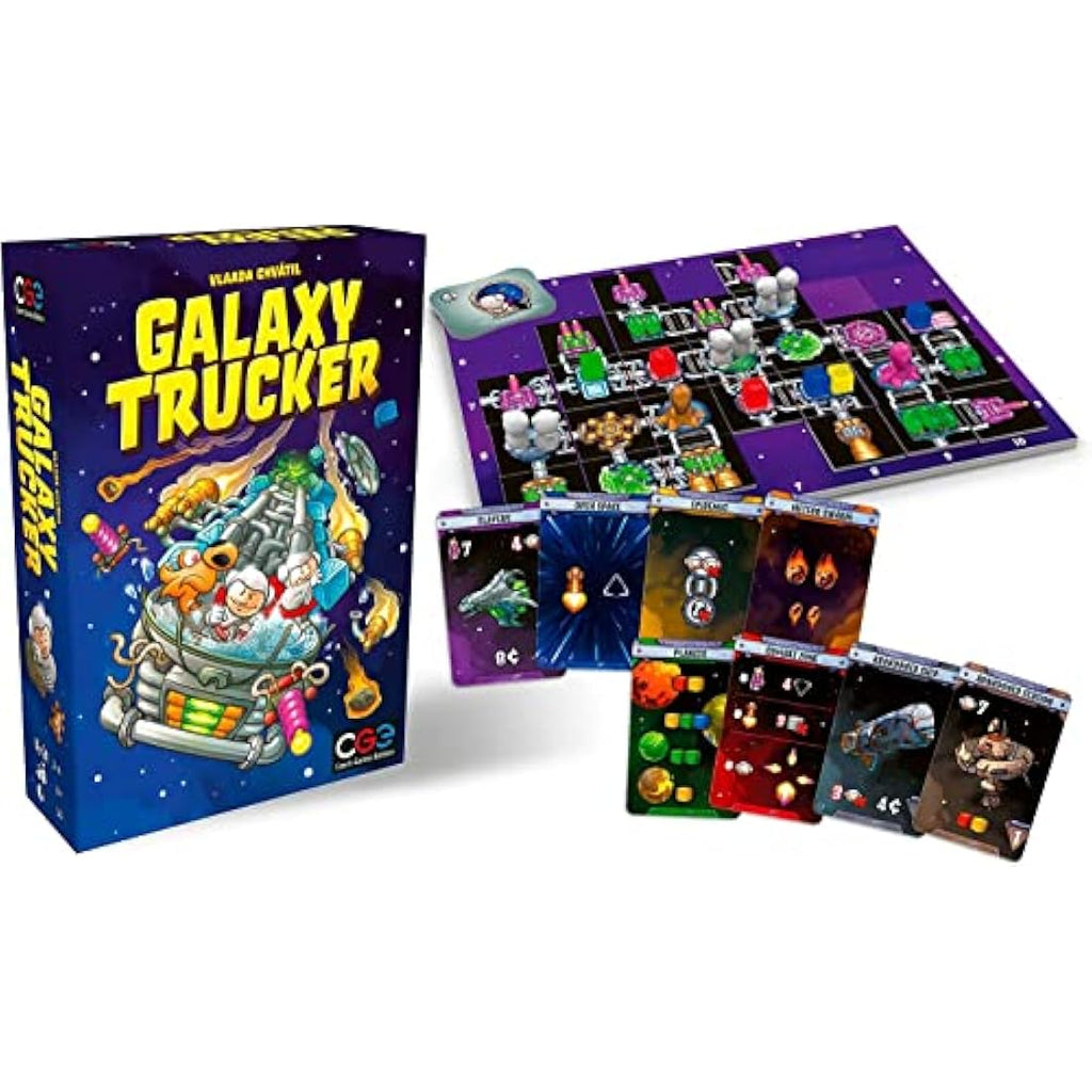 Czech Games Edition Galaxy Trucker Board Game - Sci-Fi Strategy Game