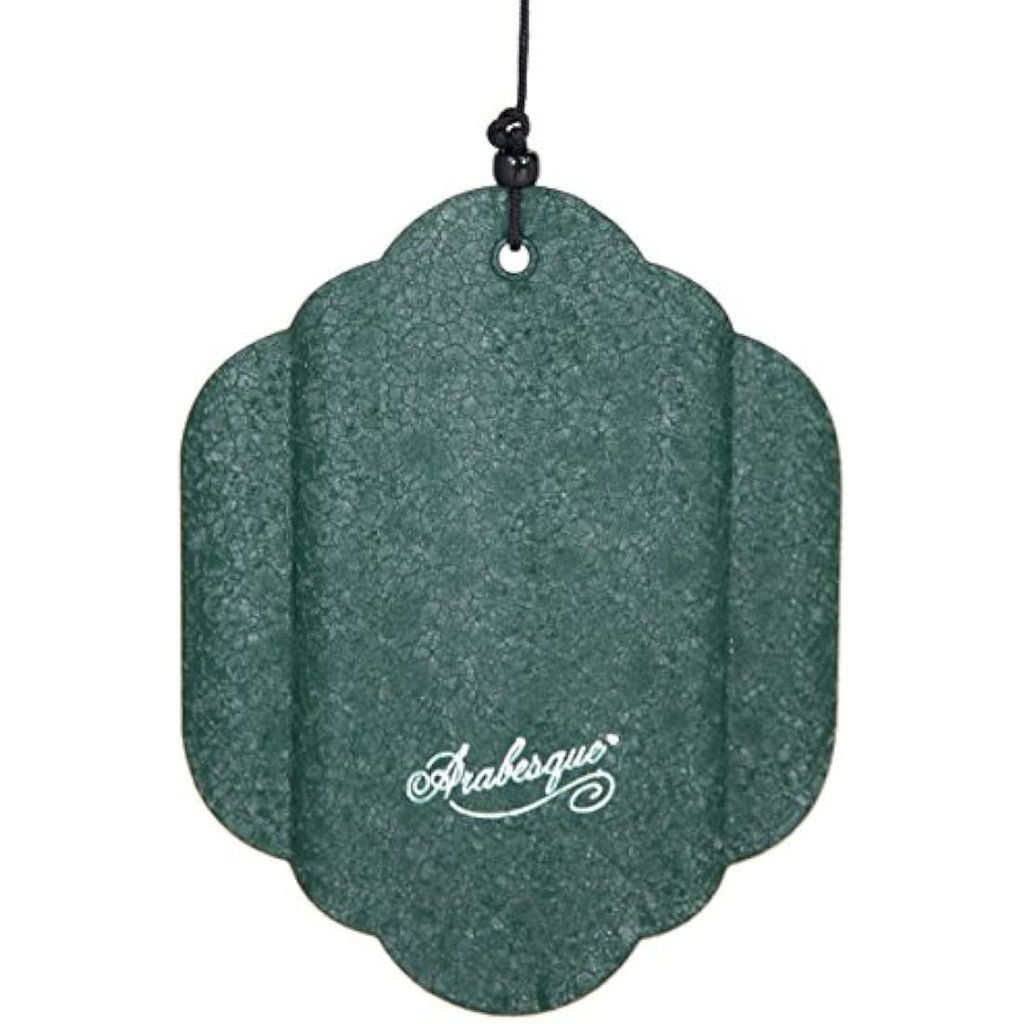 Arabesque 36-Inch Windchime – Emerald Green Handcrafted Garden Decor