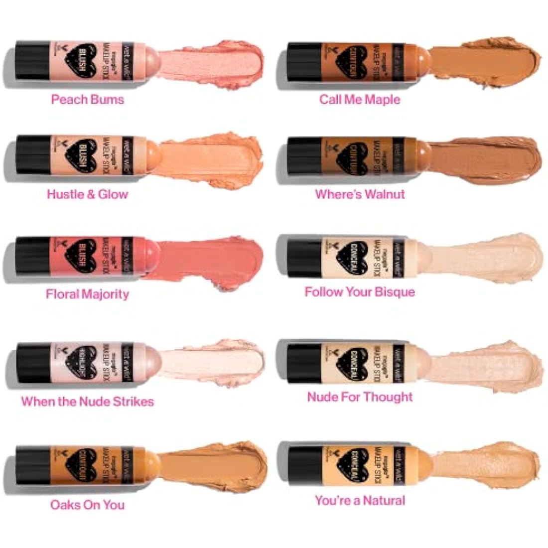 Wet n Wild MegaGlo Makeup Stick – Oak's On You Contour & Conceal