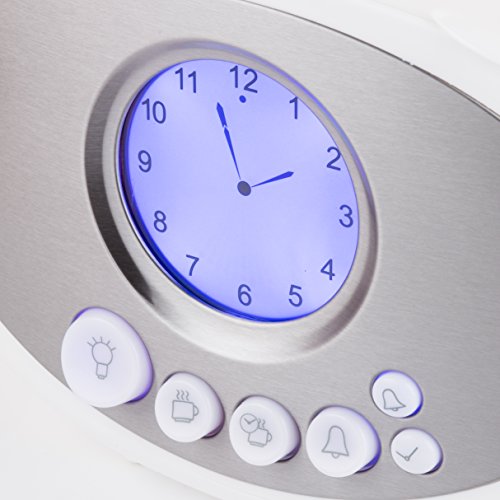 Swan STM200N Teasmade | 600ml Rapid Boil Tea Maker with Alarm Clock