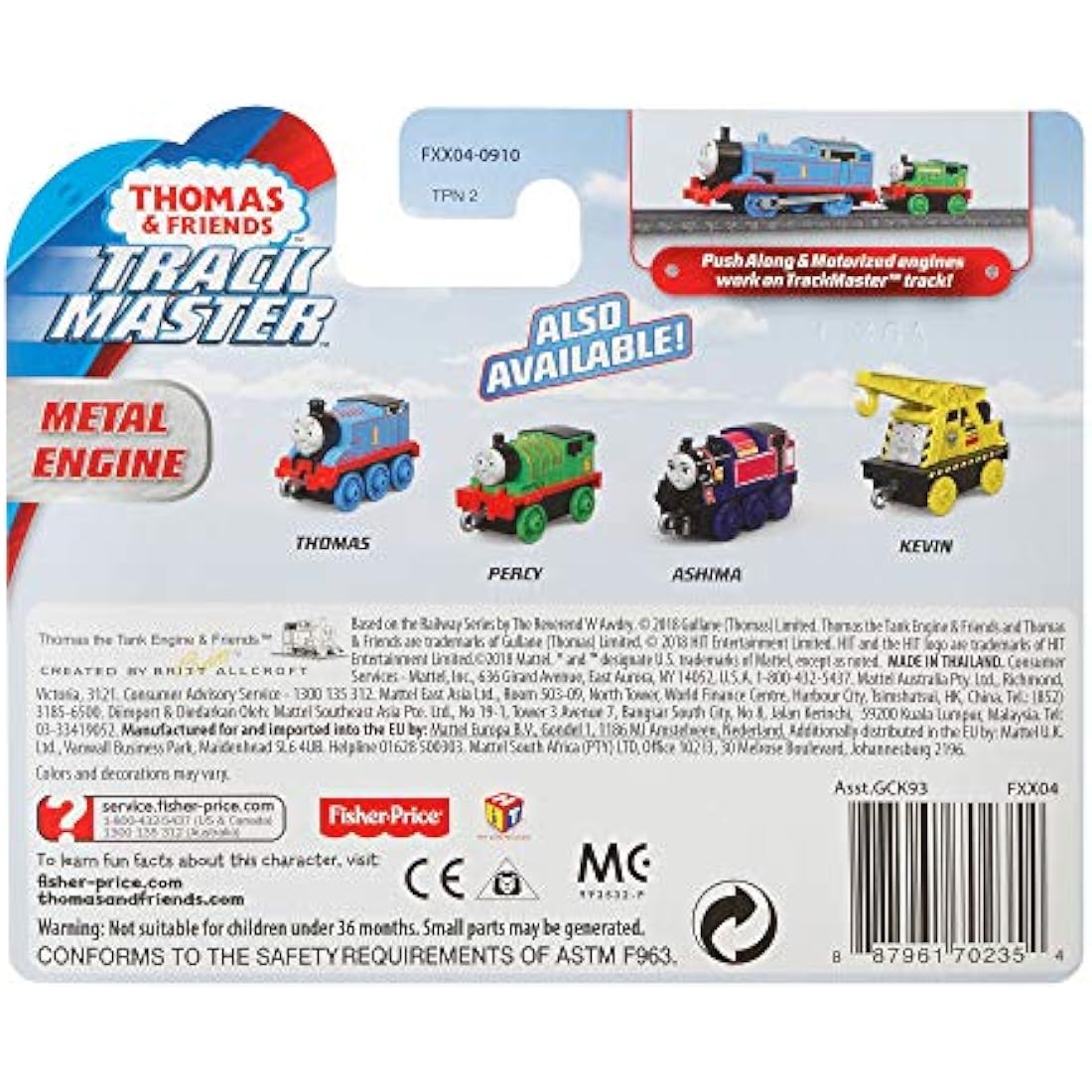 Thomas & Friends Trackmaster Harold Helicopter Die-Cast Metal Engine