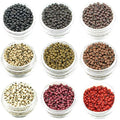 KOCONI 1000pcs Nano Rings – 3mm Silicone Lined Hair Extension Beads
