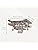 CXGLEAMING 11.8" Dimmable Modern Crystal LED Flush Mount Ceiling Light