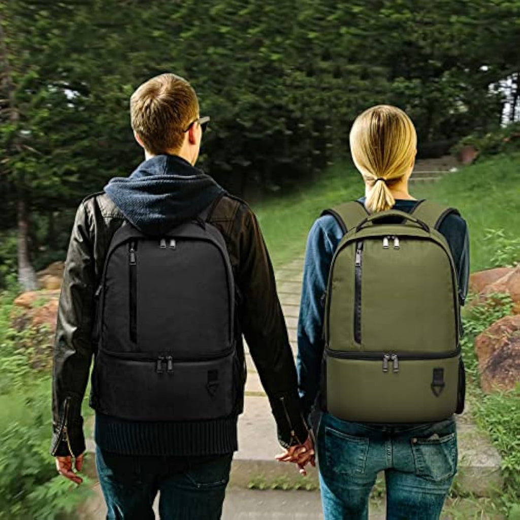 TUGUAN 28L Insulated Cooler Backpack | Leakproof Double Deck Rucksack