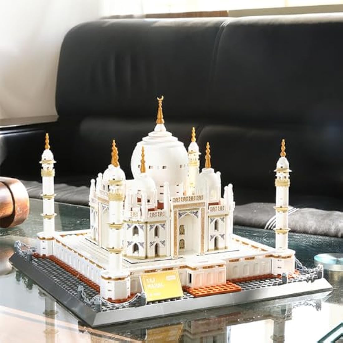Taj Mahal Building Block Set – 1,113 Piece Architecture Kit
