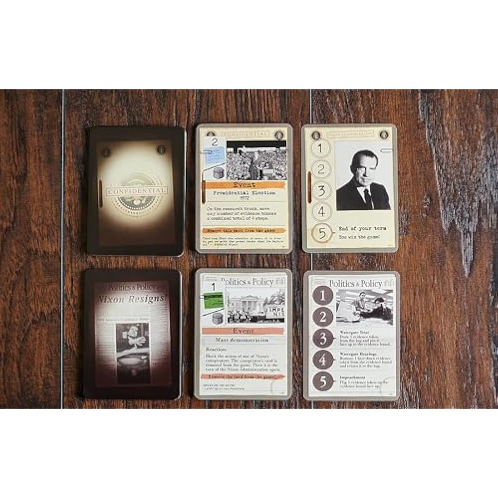 Watergate Board Game by Capstone Games – 2-Player Strategy Card Game