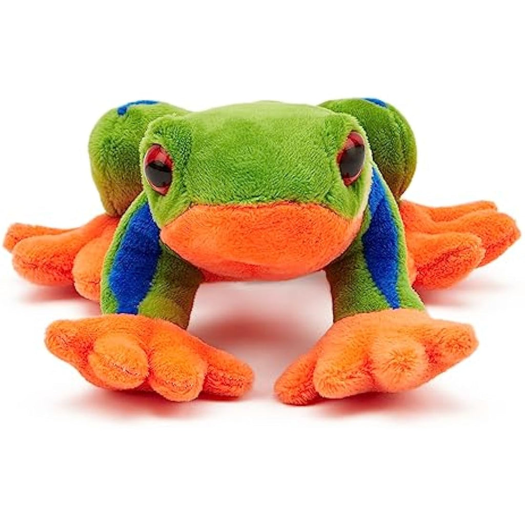 Zappi Co Tree Frog Plush Toy – 15cm Recycled Eco-Friendly Stuffed Animal