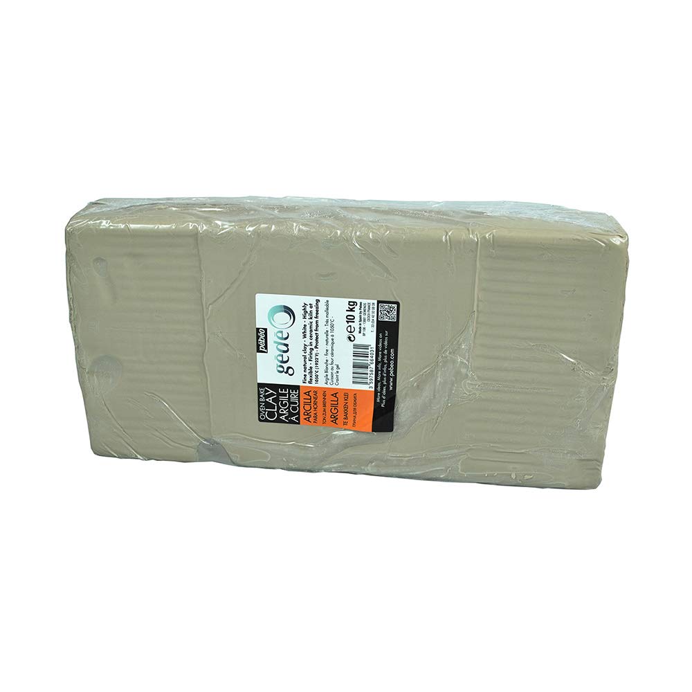 Gedeo White Kiln Fired Clay – 10kg Natural Modelling & Pottery Clay