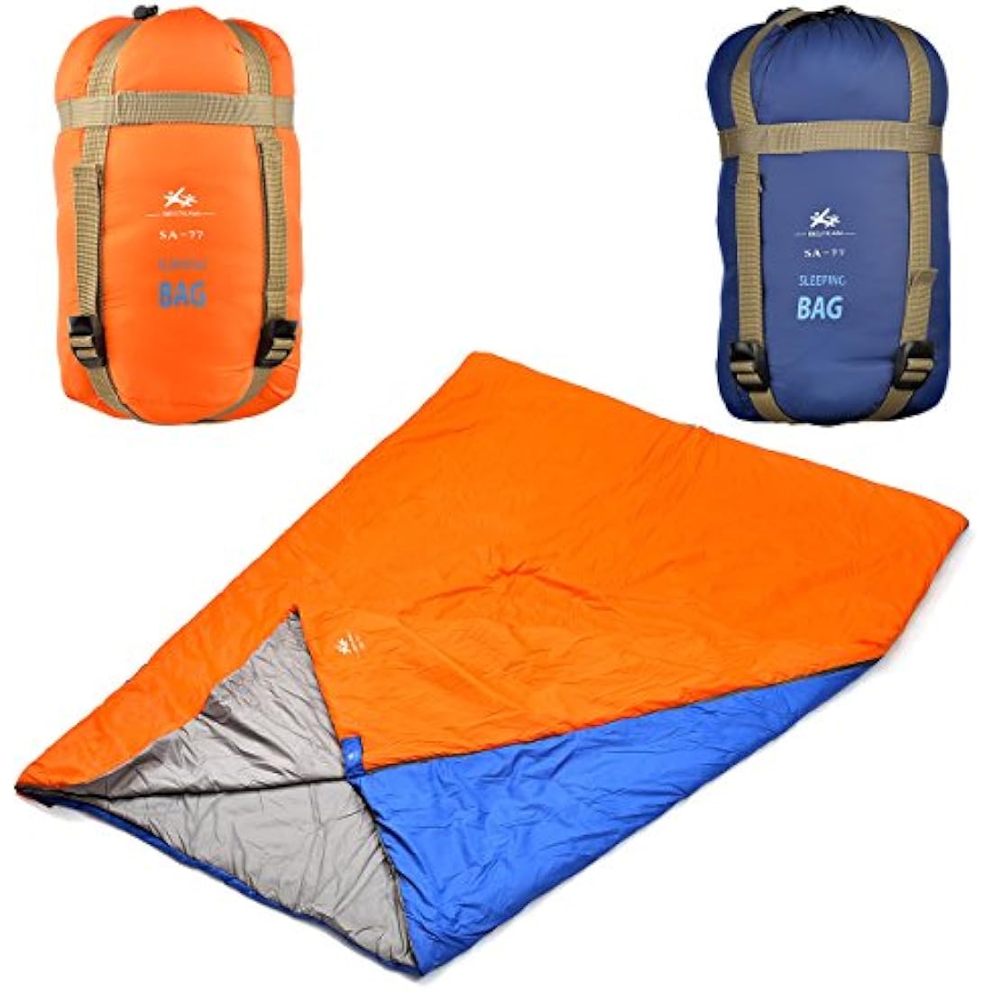 Agemore Lightweight Envelope Sleeping Bag – Ultra-light Camping Gear