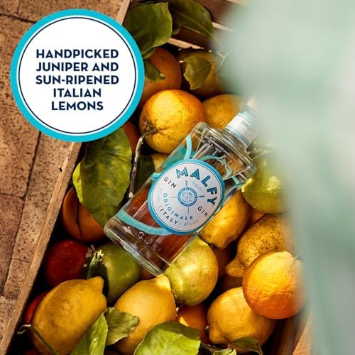 Malfy Originale Italian Dry Gin – Classic Juniper & Citrus, 70cl