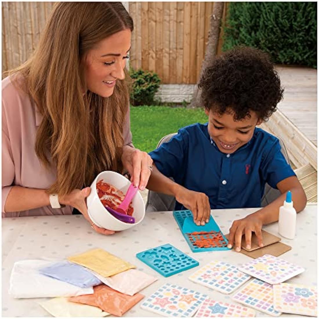Galt Make a Mosaic Kit for Kids | Creative Art Set for Ages 5 Plus