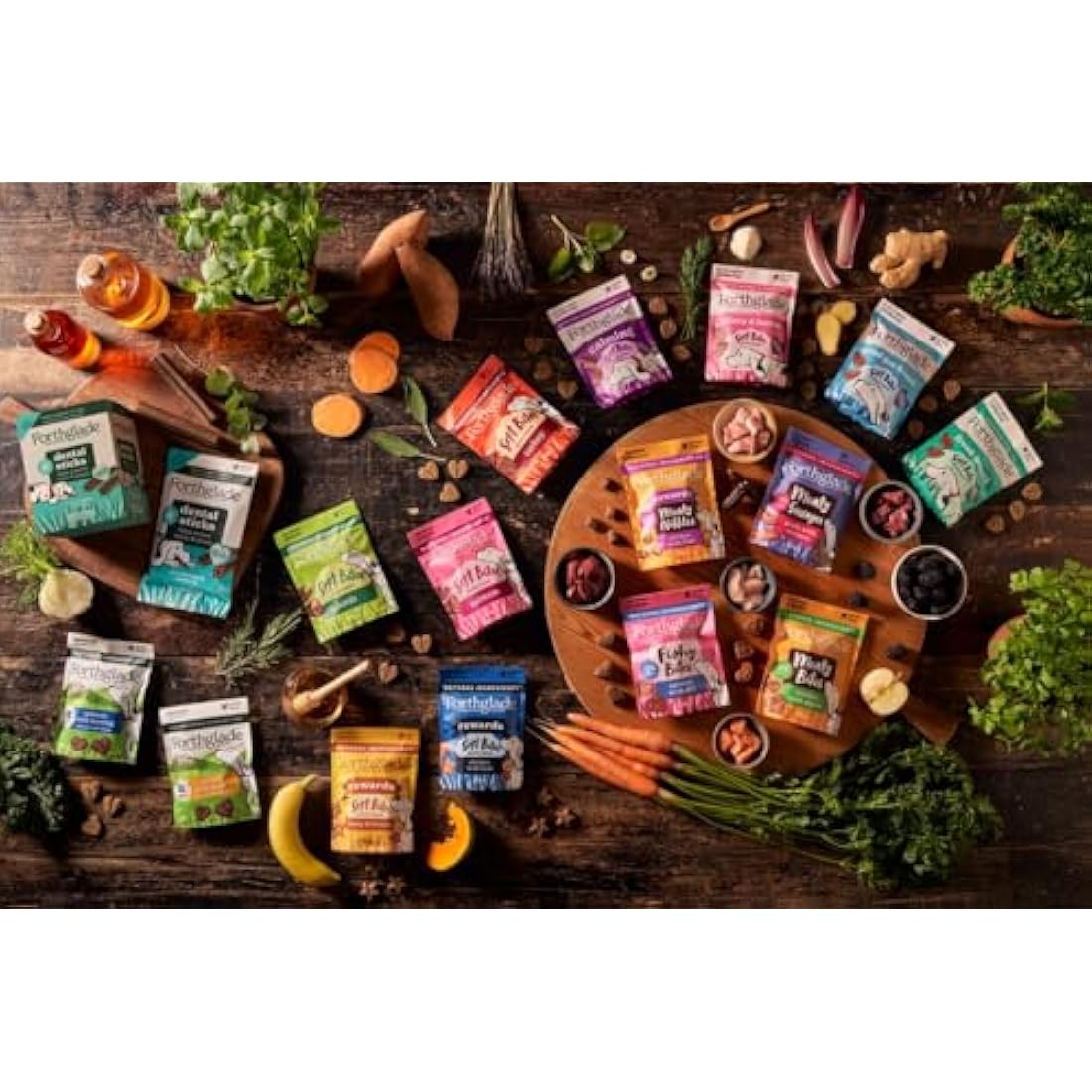 Forthglade Grain Free Dog Treats – Chicken & Duck Soft Bites (8 x 90g)