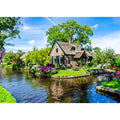 Jolof Store Giethoorn Village 1000 Piece Jigsaw Puzzle for Adults