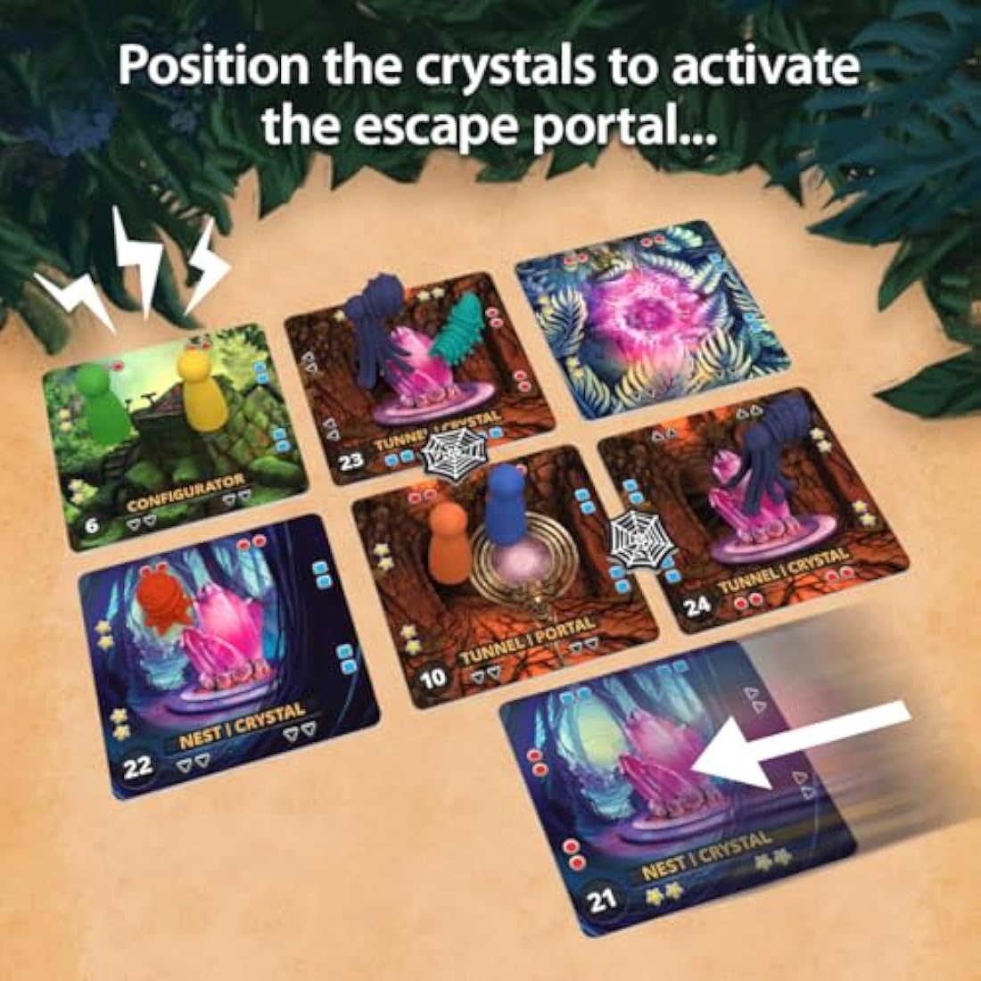 Forbidden Jungle Board Game – Jolof Store Cooperative Strategy Game