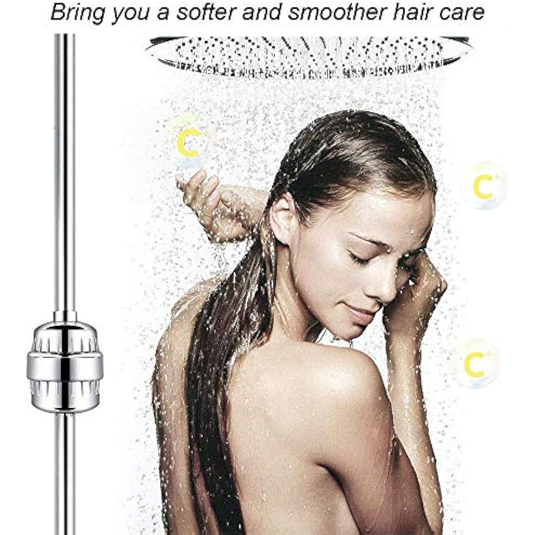 Jolof Store 32-Stage Shower Filter for Hard Water with Vitamin C
