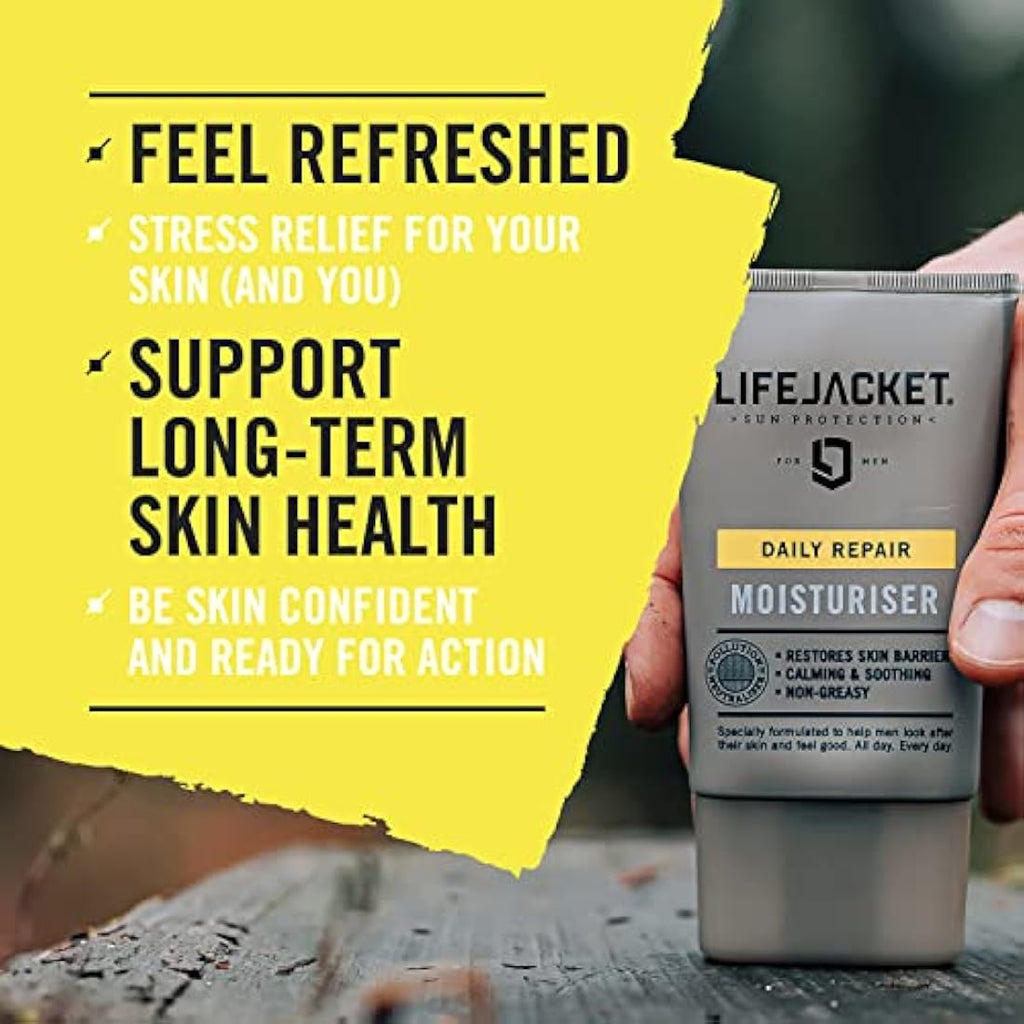 LifeJacket Daily Protection Skincare Set | SPF 30 & Anti-Ageing 4-Piece Kit