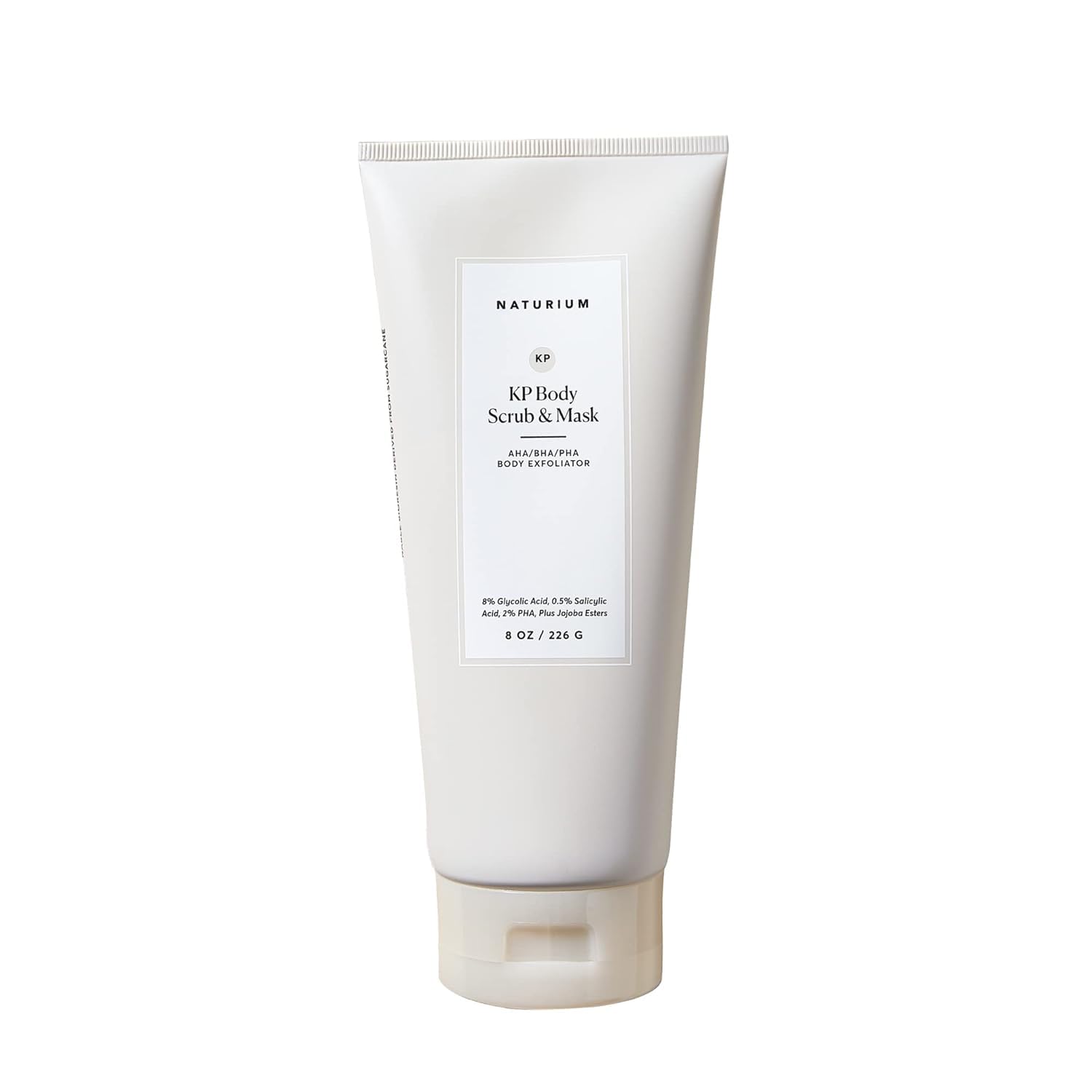 Naturium KP Body Scrub & Mask - AHA/BHA Exfoliator for Smooth Skin - 8oz