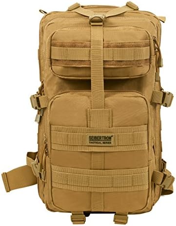 Seibertron Falcon Tactical Backpack – Water Repellent Assault Pack