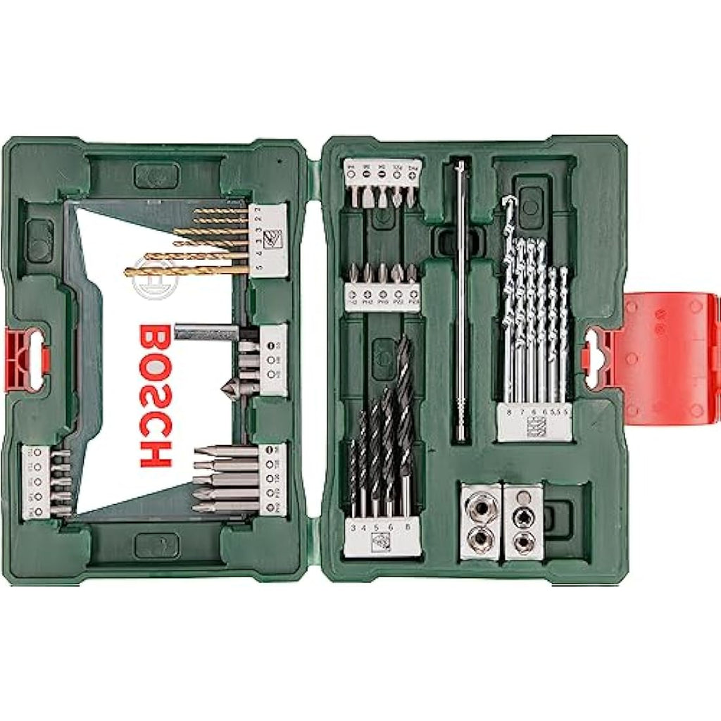 Bosch V-Line 48-Piece Titanium Drill and Screwdriver Bit Set