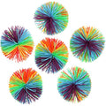 Jolof Store Monkey Stringy Balls – 6pc Silicone Sensory Fidget Toys