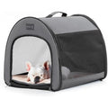 Petsfit Soft Dog Crate – 19 Inch Portable Pop Up Travel Carrier, Grey