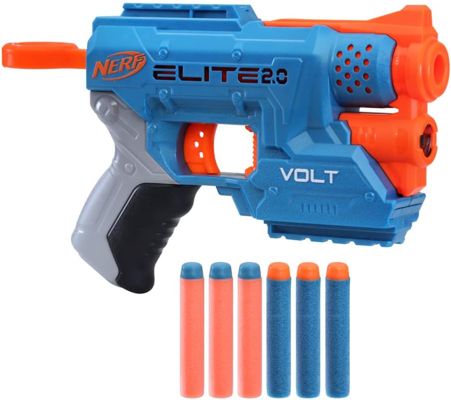 Nerf Elite 2.0 Volt SD-1 Blaster with Light Beam Targeting & 6 Darts