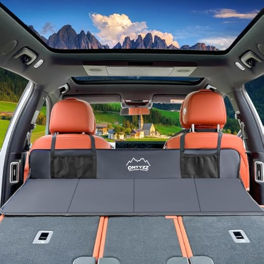 ONTYZZ Non-Inflatable Car Back Seat Extender | Foldable SUV Camping Mattress