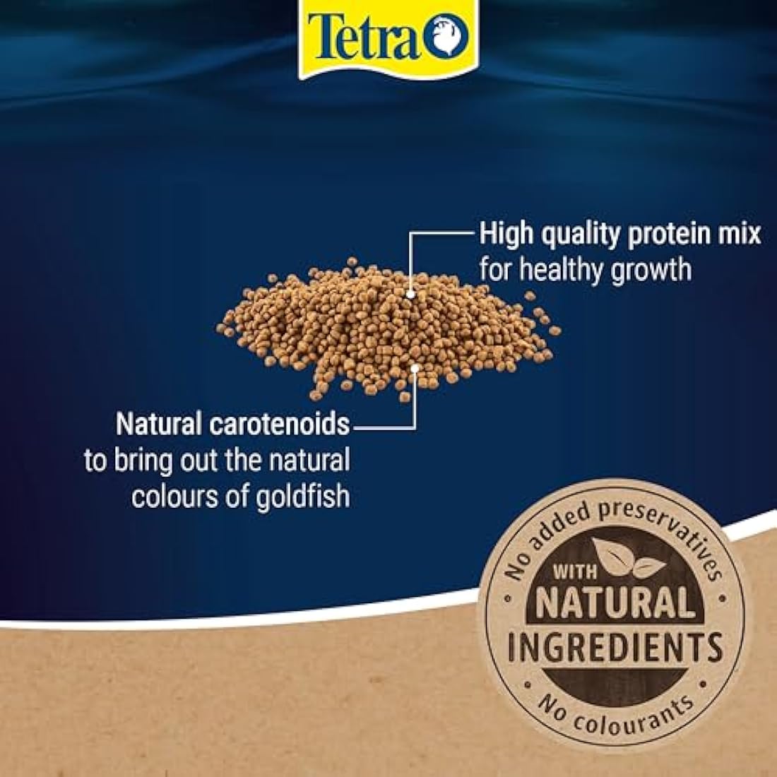 Tetra Goldfish Sticks – Floating Fish Food for Clean & Clear Water