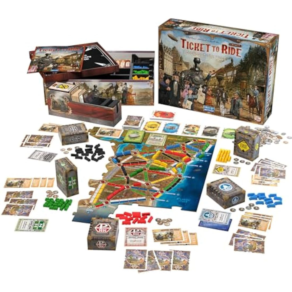 Days of Wonder Ticket to Ride Legacy: Legends of the West Board Game
