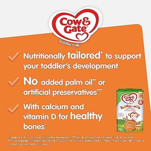 Cow & Gate 4 Toddler Milk Powder Formula (2-3 Years) 800g - Pack of 6