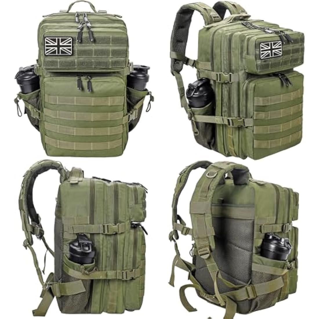 45L Military Tactical Backpack | Waterproof Molle Rucksack