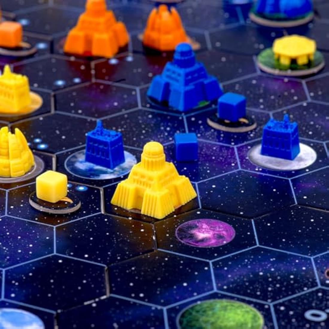 Gaia Project – Feuerland Spiele Strategie Brettspiel (Deutsch)