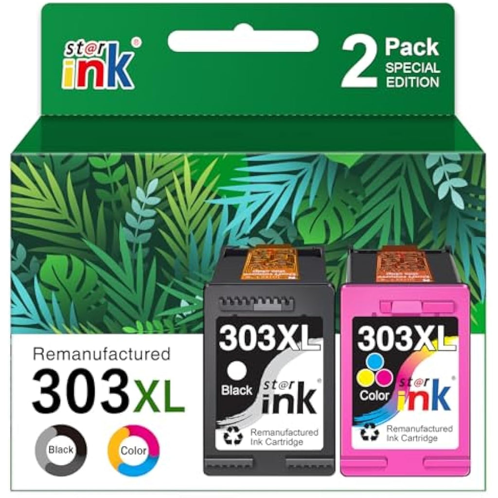 Starink 303XL Remanufactured Ink Cartridges for HP Envy Photo & Tango