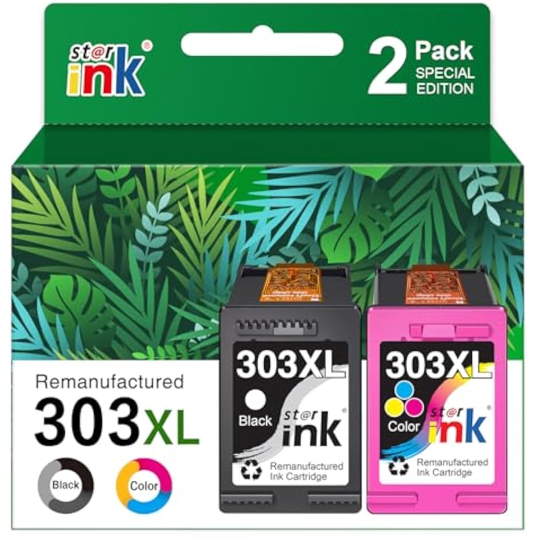 Starink 303XL Remanufactured Ink Cartridges for HP Envy Photo & Tango