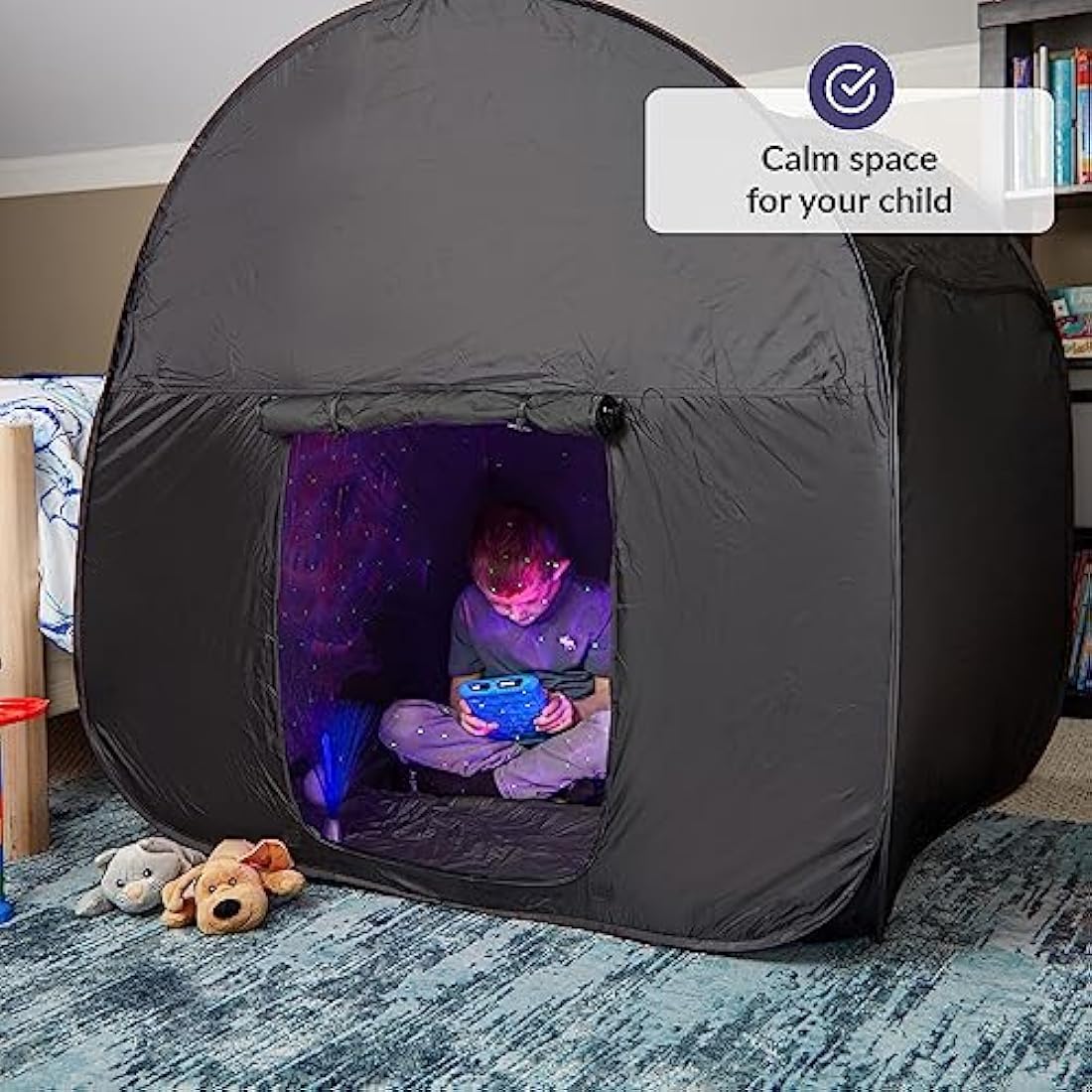 Sensory Blackout Tent – 120cm Calm Down Corner for Autism