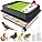 Okköbi OBI-36 Egg Incubator with Automatic Turner and Egg Candler