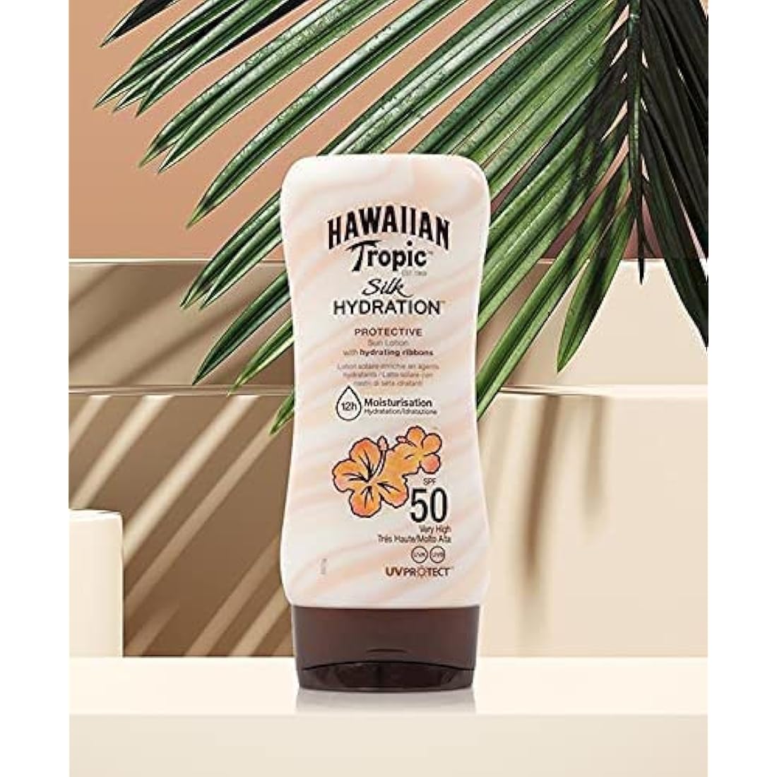 Hawaiian Tropic Silk Hydration SPF 50 Sunscreen Lotion - 3 x 180ml