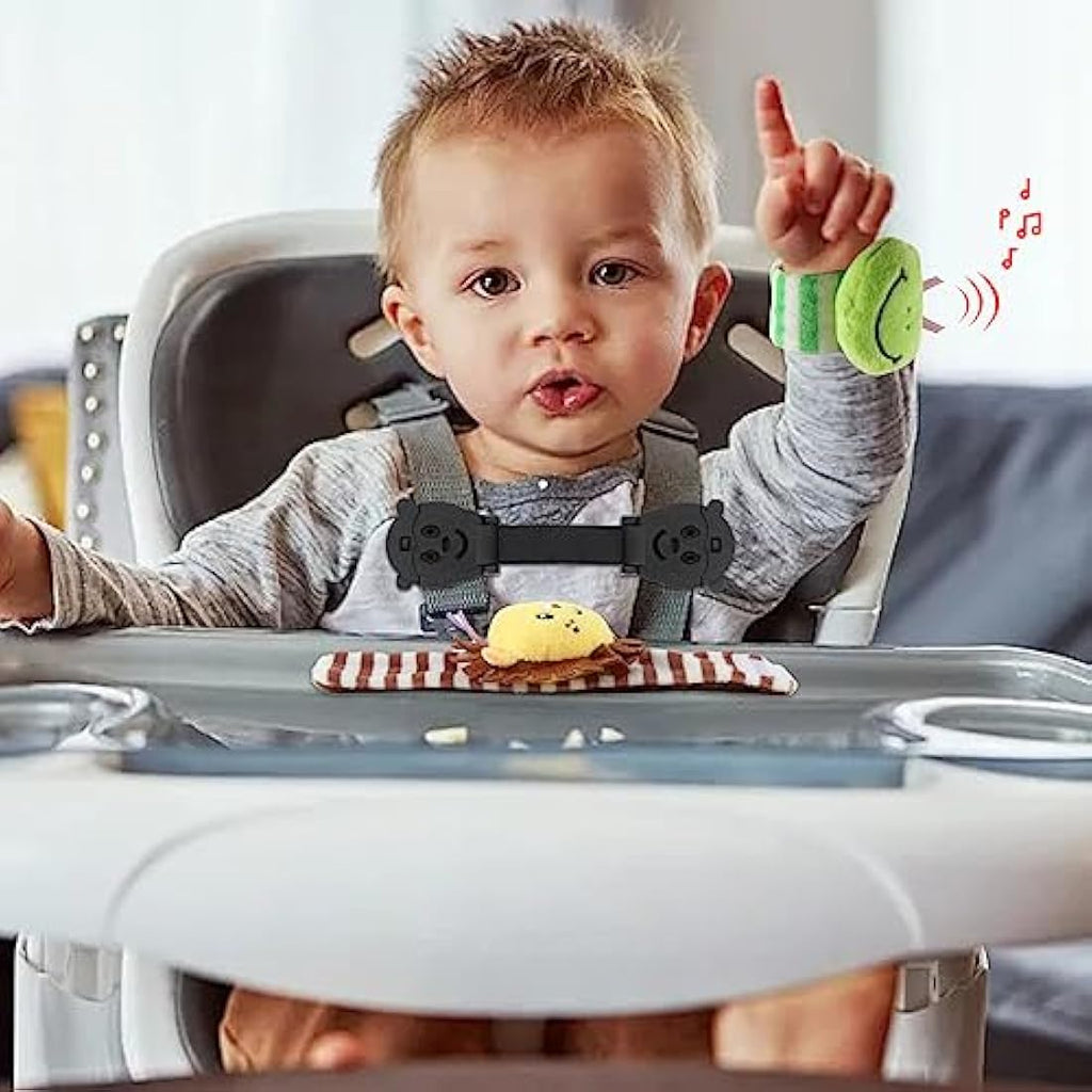 QOPAHI Anti Escape Car Seat Strap - 2 Pack Monkey Baby Safety Chest Clip