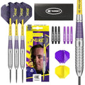 Target Darts Luke Littler Steel Tip Brass Dart Set – 85-Piece Nuke Edition