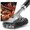 18.3'' BBQ Grill Cleaning Brush and Scraper – 3-in-1 Stainless