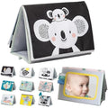 Taf Toys Koala Tummy Time Sensory Book – Soft Activity Book with Teether