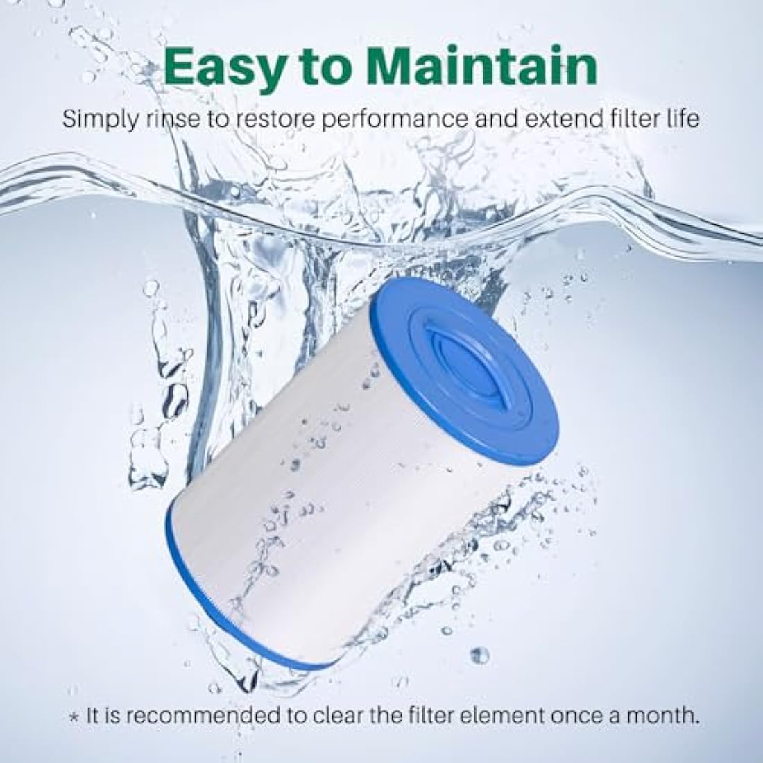 TOREAD PWW50 Hot Tub Spa Filter | NSF Certified 6CH-940 Replacement (2-Pack)