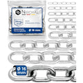 Jolof Store Ankerkette 16mm V4A Edelstahl – 1,5m Kurzgliedrige Kette