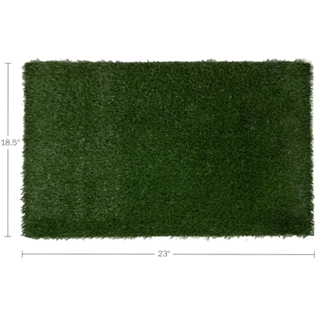 PETMAKER Reusable Artificial Grass Puppy Pee Pads - 3-Pack Green Mats