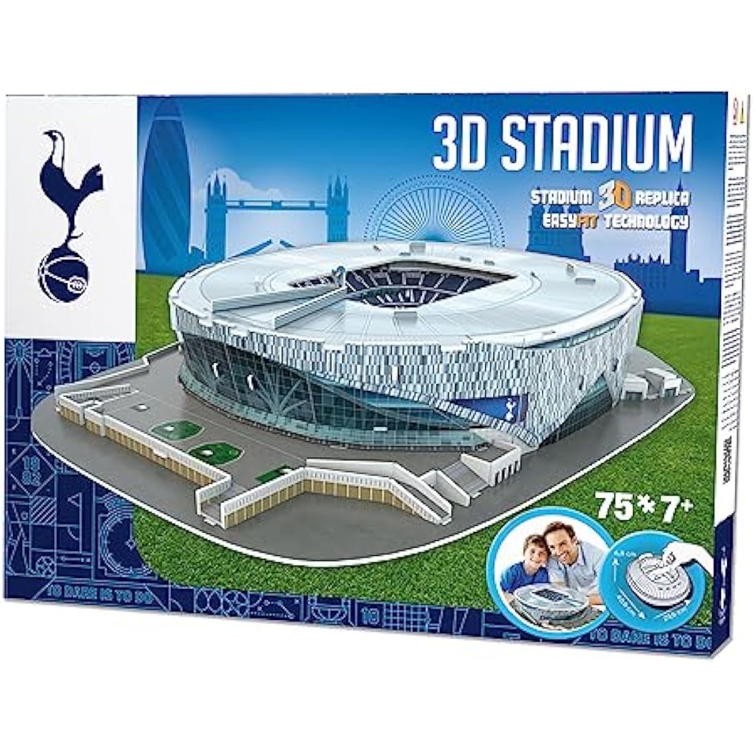 Tottenham Hotspur FC Stadium 3D Jigsaw Puzzle – Paul Lamond Games