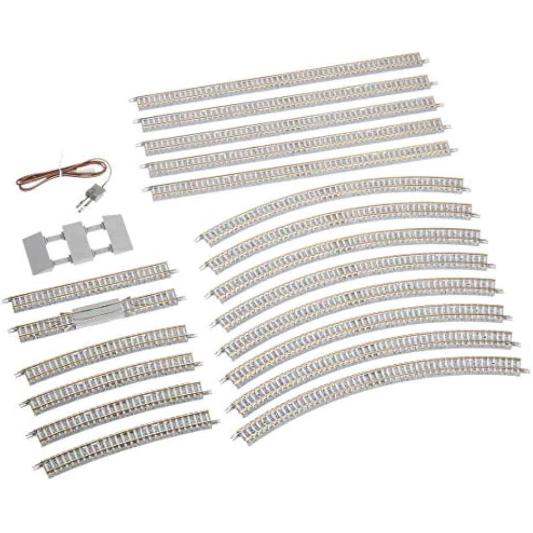 TomyTEC Oval Track Starter Set Model Kit – 634 x 1614 mm Railway Set