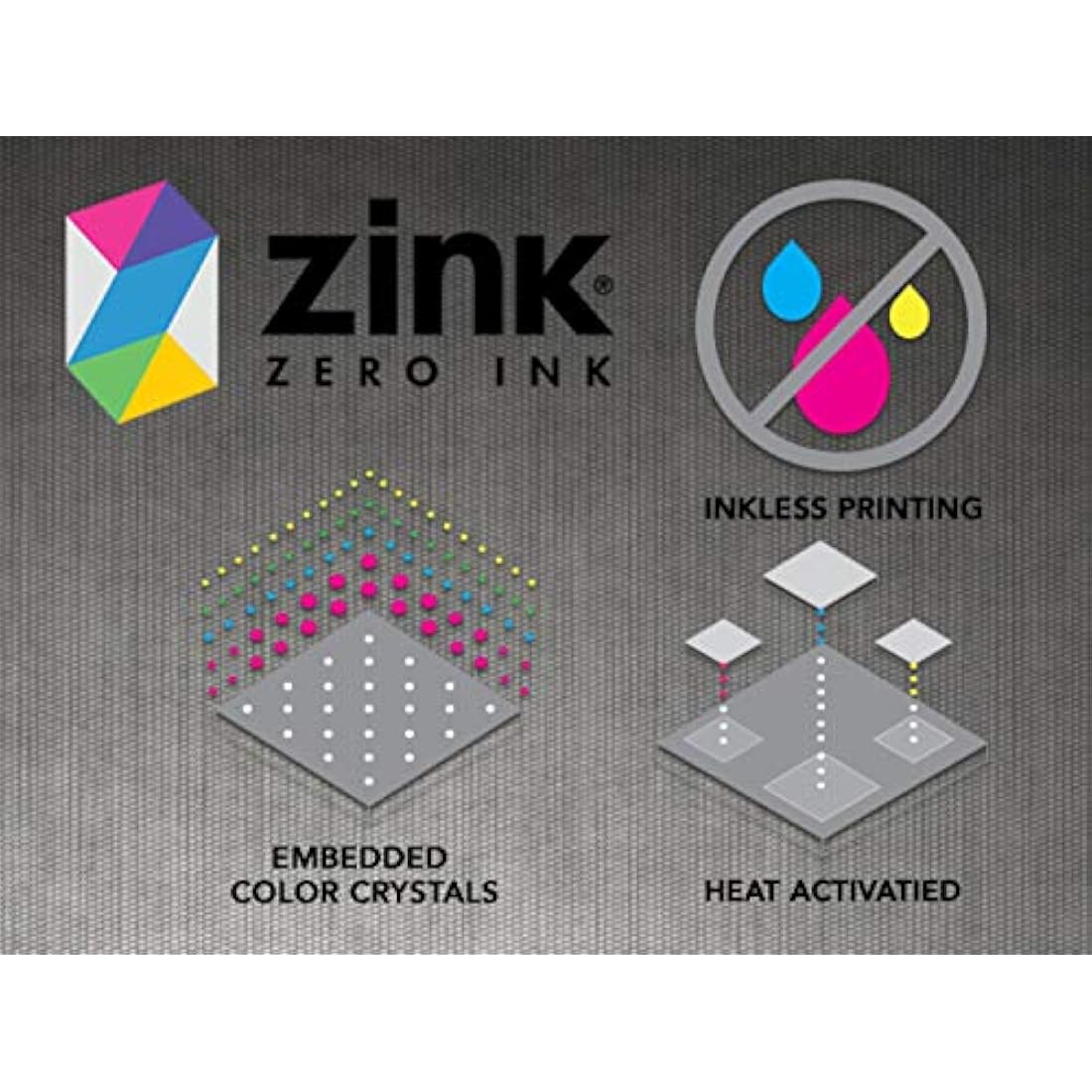 Lifeprint 3x4.5 Zink Instant Photo Paper - 80 Pack Sticky Back Film