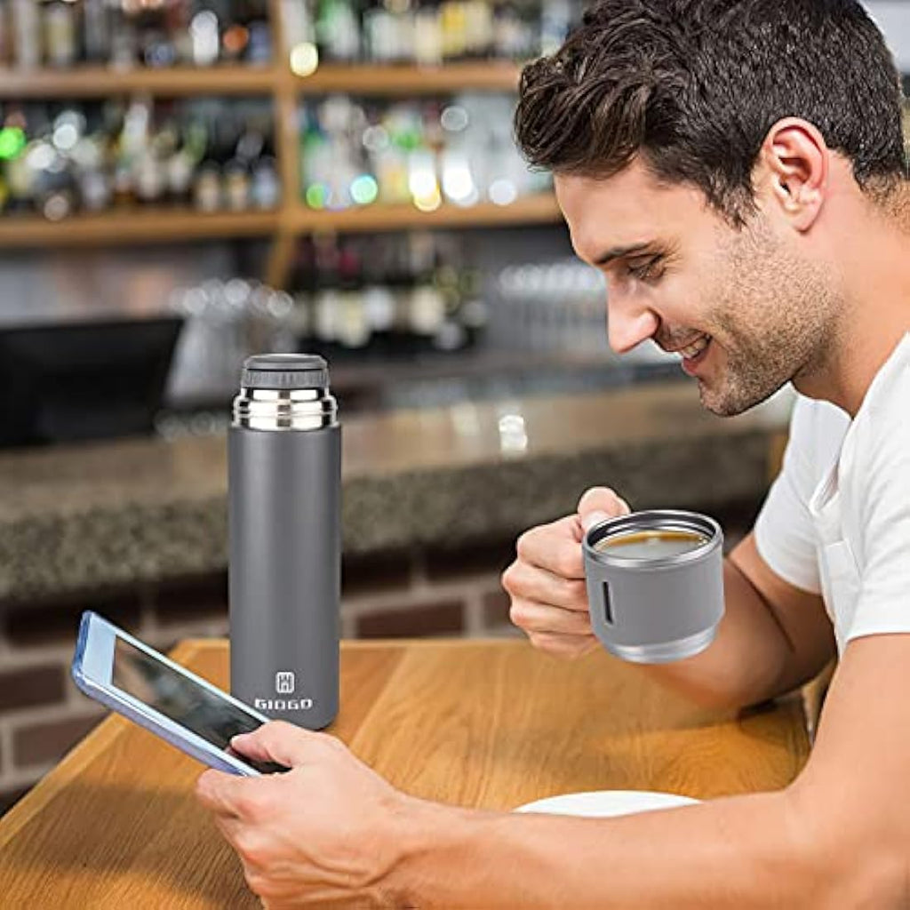 Jolof Store Vacuum Insulated Flask – 500ml Stainless Steel Thermal Bottle