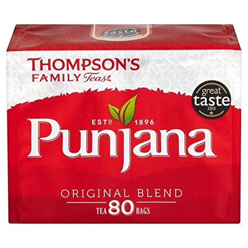 Thompson's Punjana Black Tea Bags – 80 Count (Pack of 2) | Jolof Store