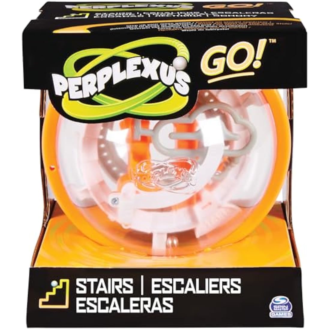 Perplexus GO! Spiral 3D Labyrinth Maze Game - Portable Puzzle Toy